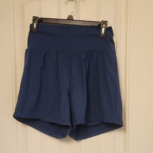 HALARA Blue High Waist Athletic Shorts